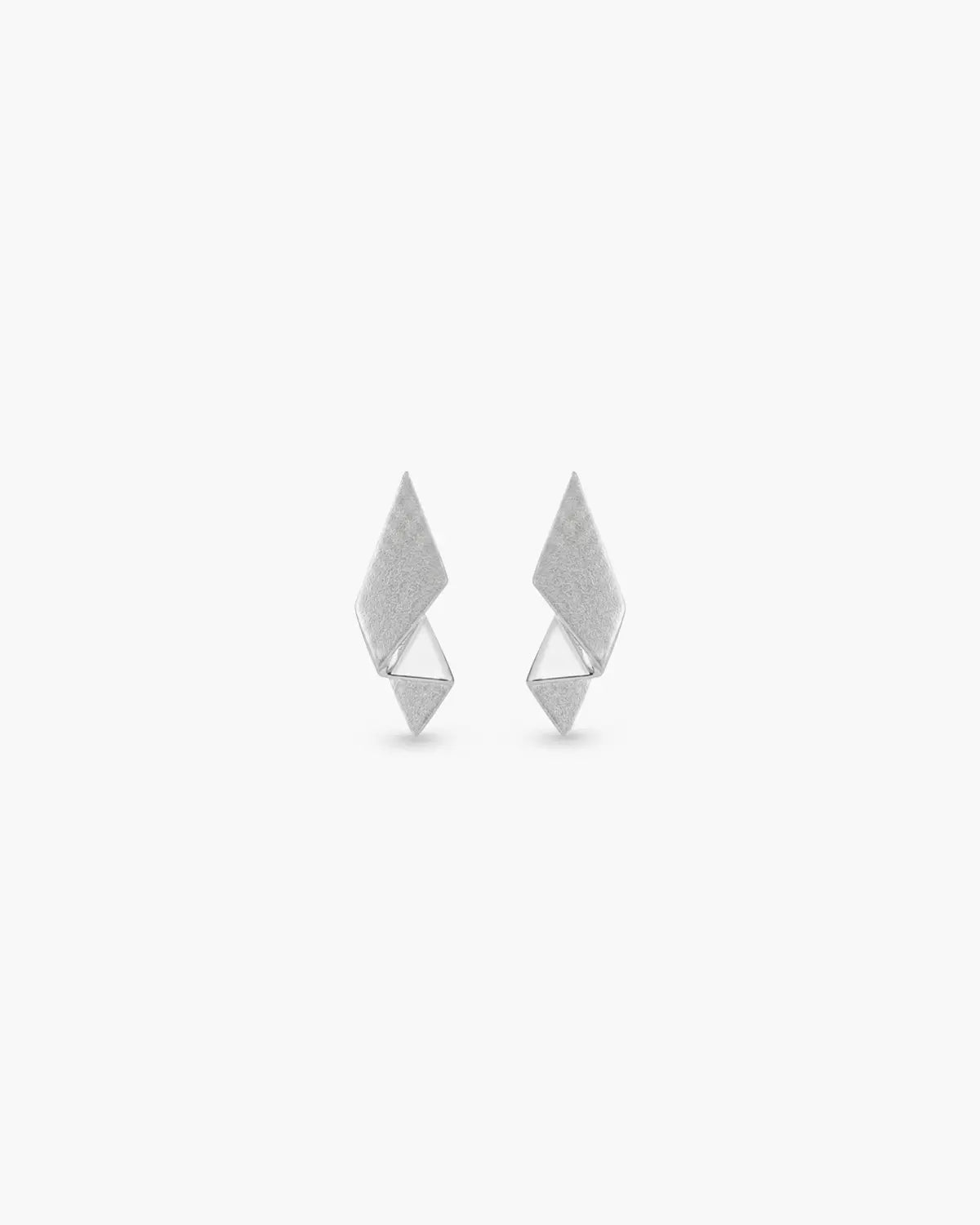 ORIKU FOLDED STUD EARRINGS