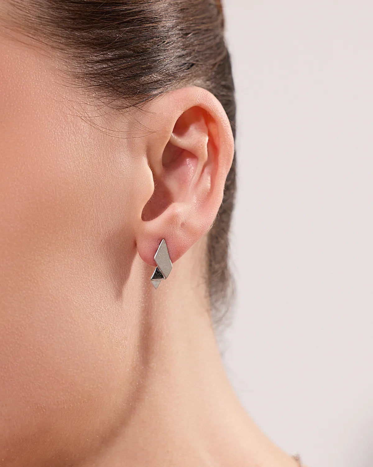 ORIKU FOLDED STUD EARRINGS