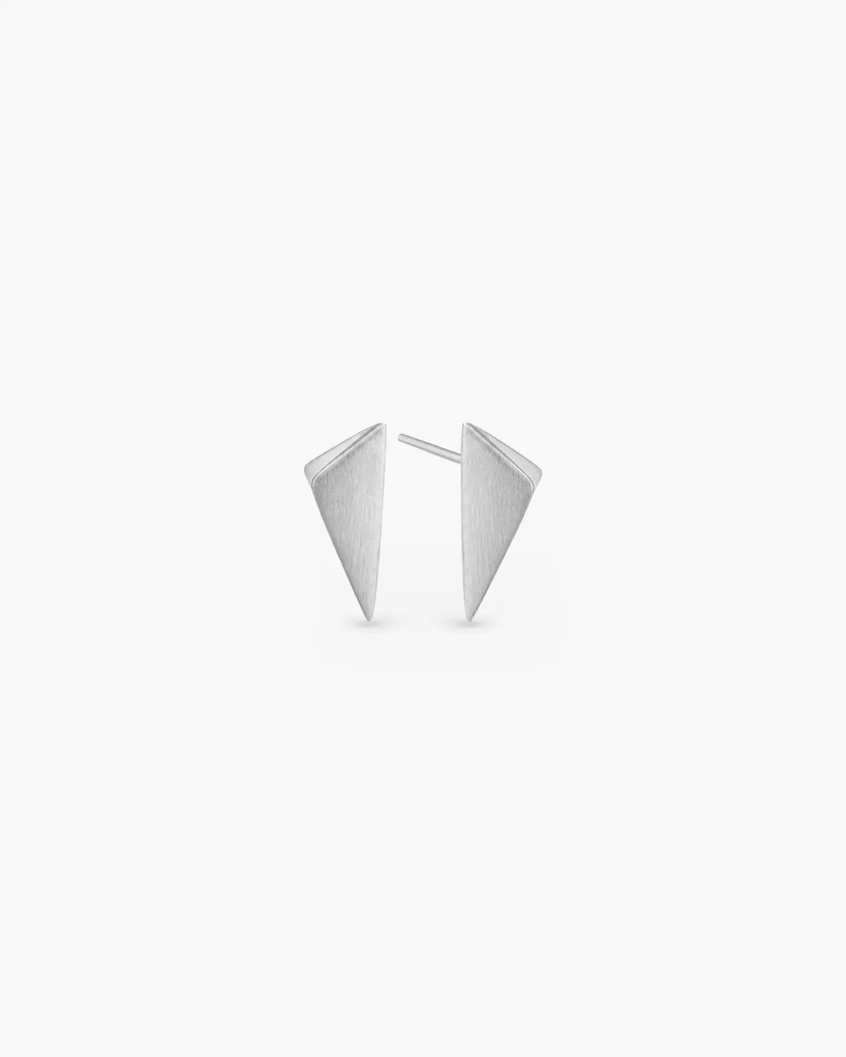 FLIPPED ANGULAR STUD EARRINGS