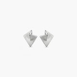 KANSO FACETED KITE STUD EARRINGS