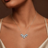 SOLIS FANNED PEBBLE PENDANT