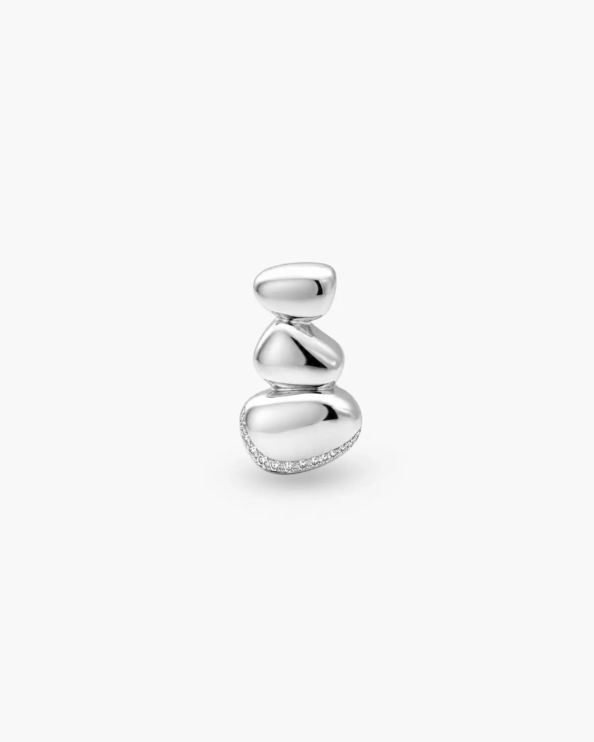 CELESTE PAVÈ PEBBLE PENDANT