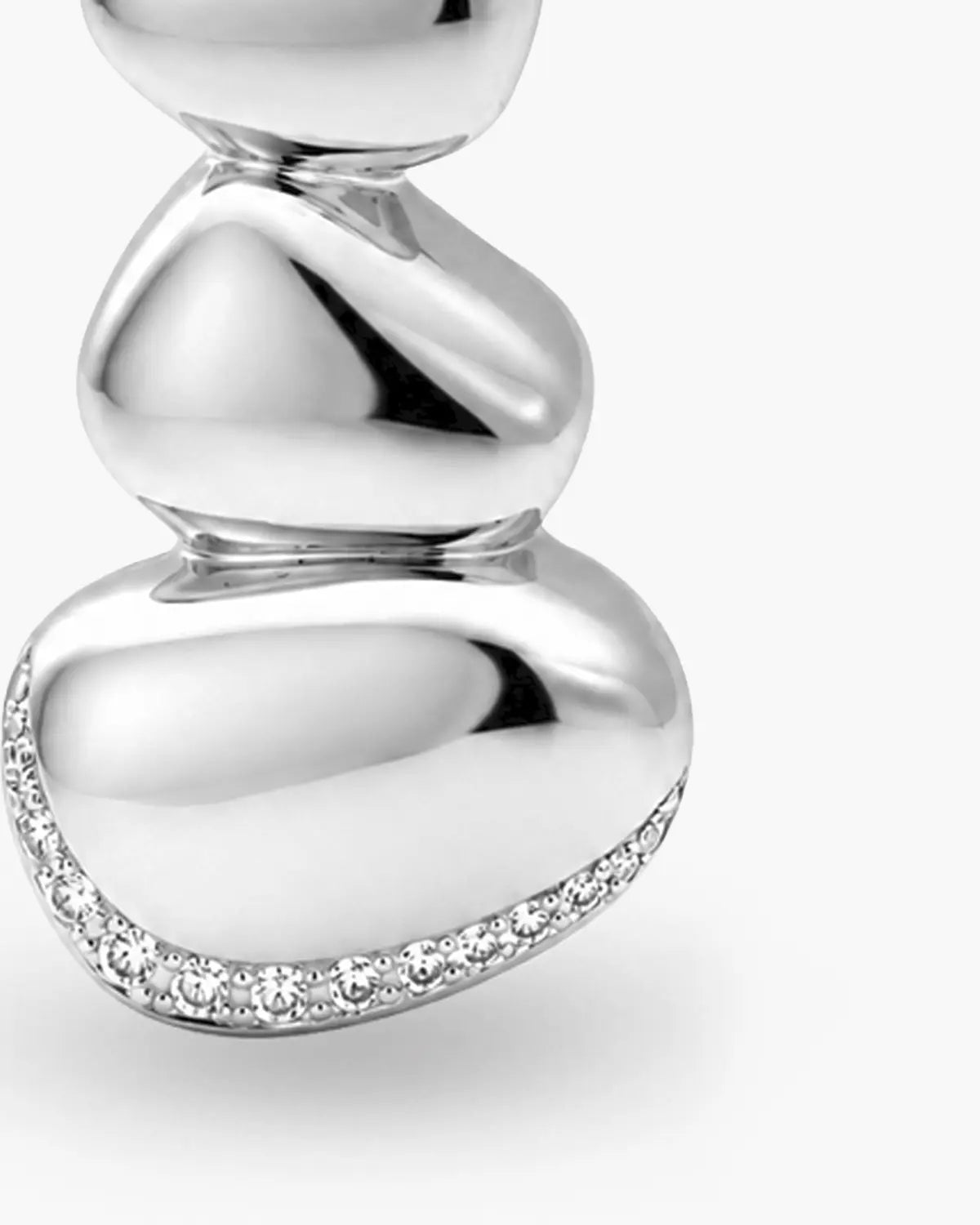 CELESTE PAVÈ PEBBLE PENDANT