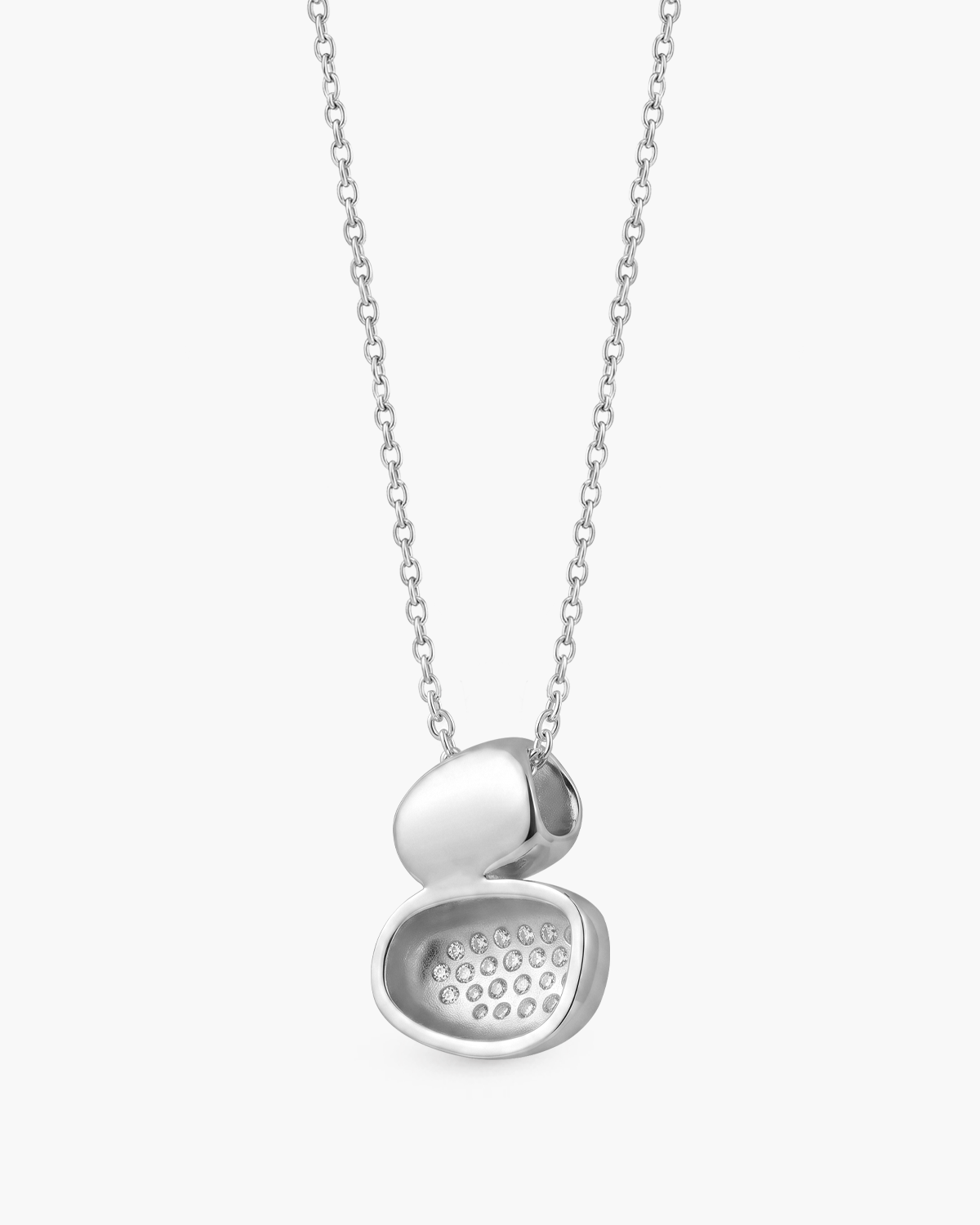 CIEL CRYSTAL PEBBLE NECKLACE