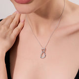 CRESCENDO LOOPED NECKLACE