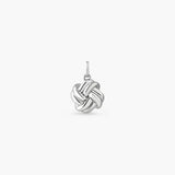 KNIT WOVEN KNOT PENDANT