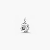 KNIT WOVEN KNOT PENDANT