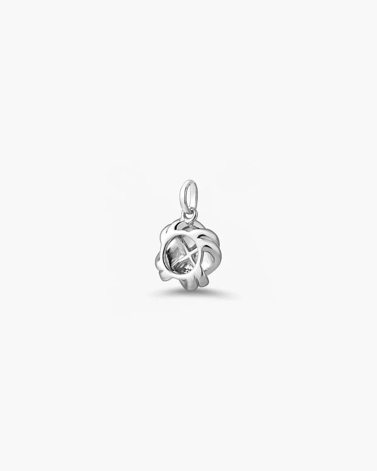 KNIT WOVEN KNOT PENDANT