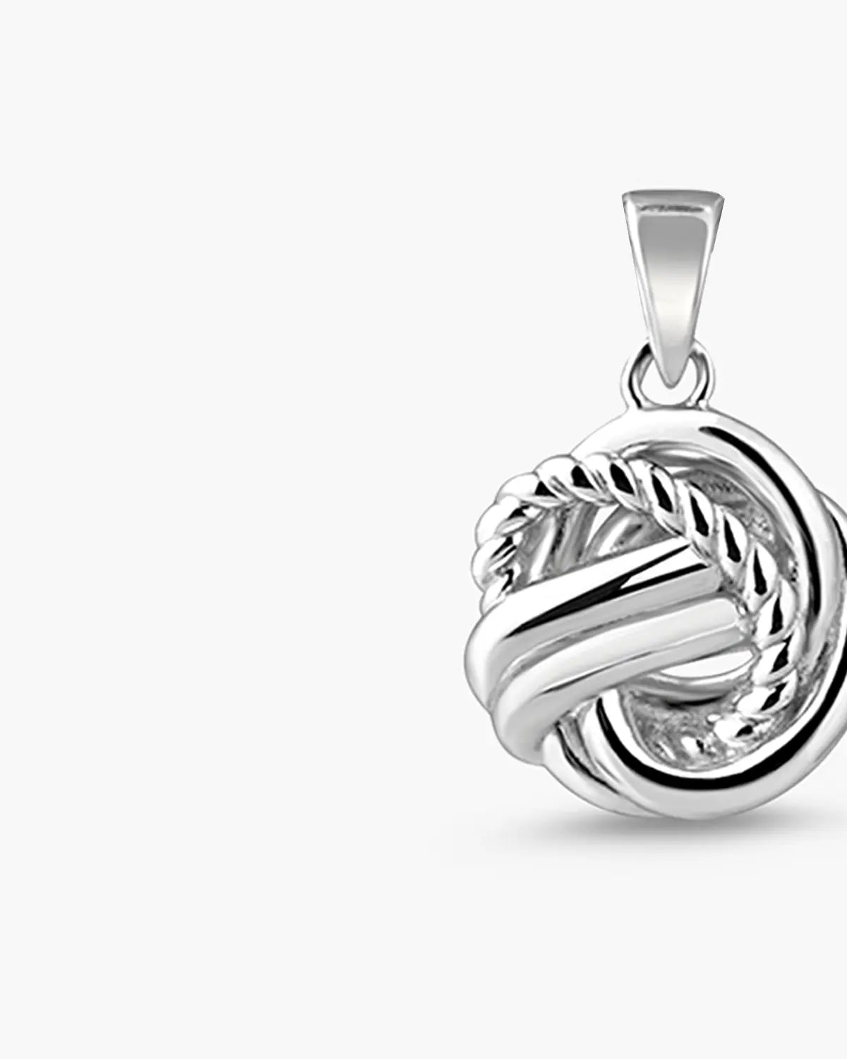 CLEW BRAIDED KNOT PENDANT