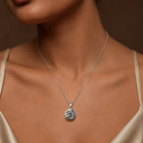 CLEW BRAIDED KNOT PENDANT