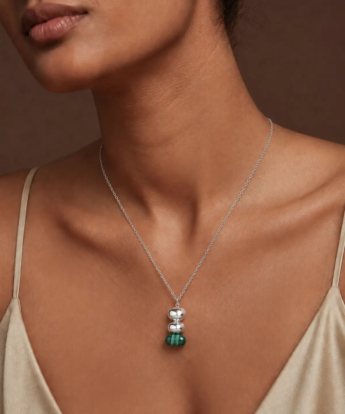 NOVA VERDE PENDANT | variant--Silver