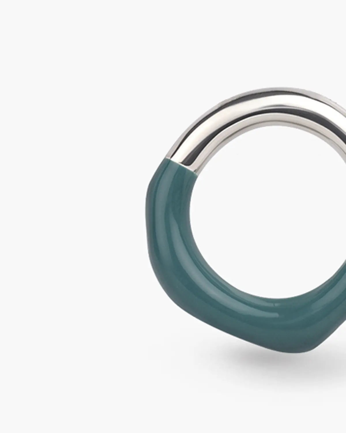HELIX ENAMEL ARC PENDANT