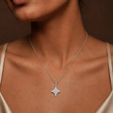 ASTER FOUR-POINT STAR PENDANT