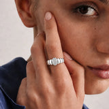 CIEL CRYSTAL PEBBLE BAND RING