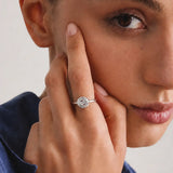 CLEW BRAIDED KNOT RING